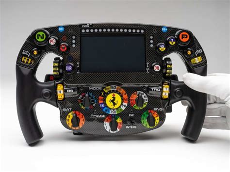 How does an F1 steering wheel work?