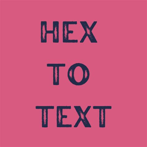 Hex to Text Converter Online