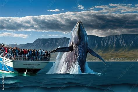 Hermanus Whale Watching Festival, South Africa Stock Illustration | Adobe Stock