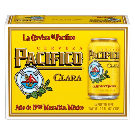 Pacifico Clara Mexican Lager Beer 12 ct; 12 fl oz | Shipt