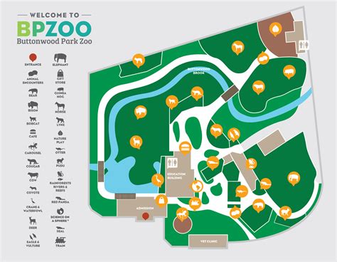 Zoo Map | The Buttonwood Park Zoo