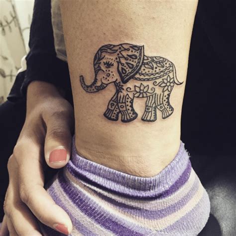 Elephant Tattoo Meaning - Design Variations and Placement Ideas