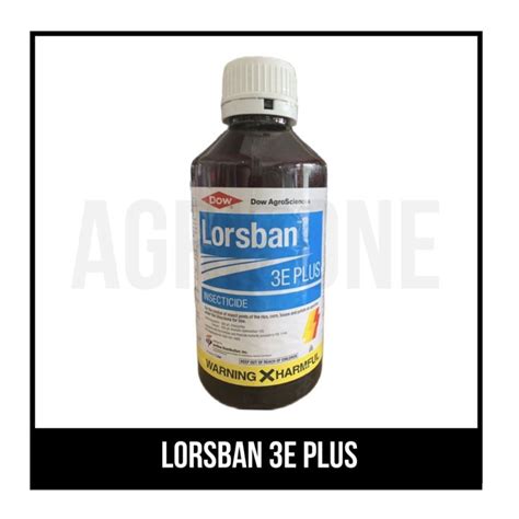 DOW AGRO SCIENCES Lorsban 3E Plus Insecticide 1 Liter | Lazada PH