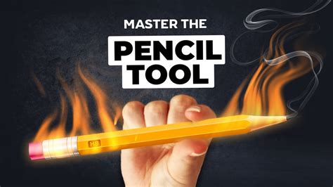 Adobe Illustrator Pencil Tool Tutorial! - YouTube
