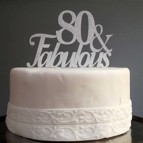 80th Birthday Cakes - 80th Birthday Ideas