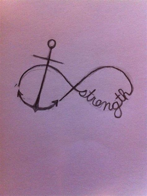 Strength like an anchor tattoo | Tattoos, Strength tattoo, Inspirational tattoos