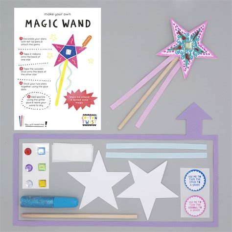 personalised make believe craft kit activity box by cotton twist ...