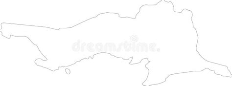 Atyrau Kazakhstan Outline Map Stock Vector - Illustration of line ...