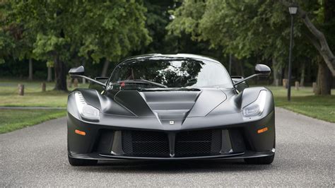 1 of 3 Nero DS Opaco Ferrari LaFerrari Bound for Mecum Auctions - GTspirit