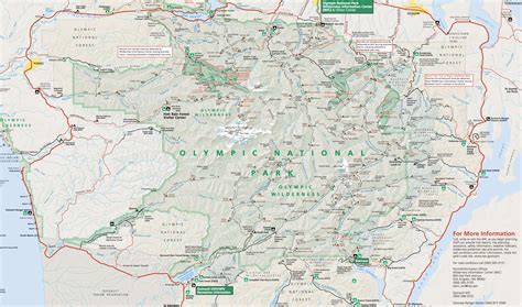 Discovering The Wonders Of Olympic National Forest Map - Las Vegas ...