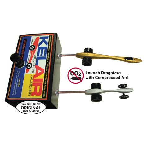 KELVIN® Kel-Air No CO2™ ORIGINAL Dragster Launcher-840814