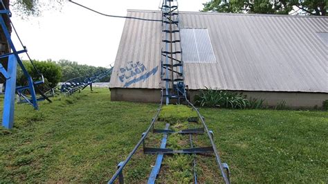 Famous backyard roller coaster POV.