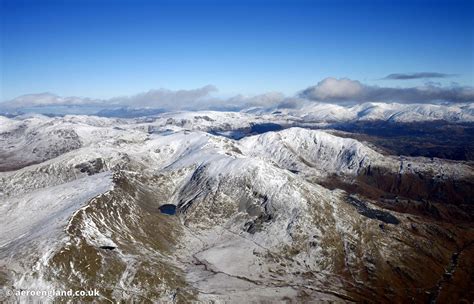 aeroengland | aerial photograph of the Old Man of Coniston in the Lake District Cumbria England ...