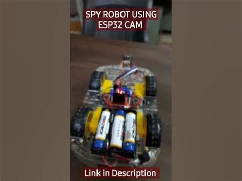 Spy Robot Project using ESP32 CAM #shortsvideoviral #robot #robotics # ...