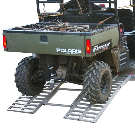 Aluminum Arched Tri-Fold UTV Trailer Ramp - 5'5