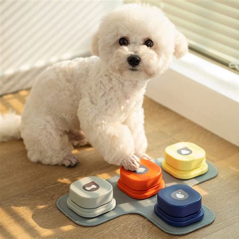 MewooFun Dog Buttons for Communication Recordable Dog Talking Buttons ...