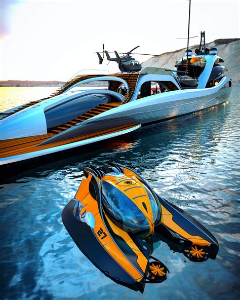 Custom Yacht Design Work (with teams and individual) on Behance