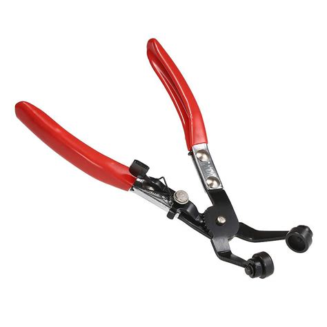 Buy WOVELOT Hose Clamp Pliers Fuel Coolant Clip Curved Throat Tube Plier Curved Throat Angled ...