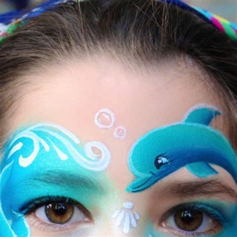 Ksenia Art painting on Instagram: "Dolphins 🐬 mask. #dolphins #dolphin ...