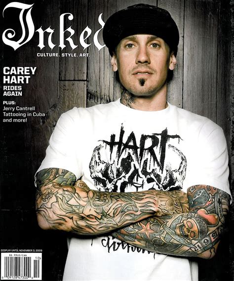 Inked Magazine images Carey Hart HD wallpaper and background photos ...