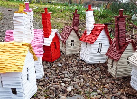 Christmas Village Houses MADE TO ORDER | Etsy