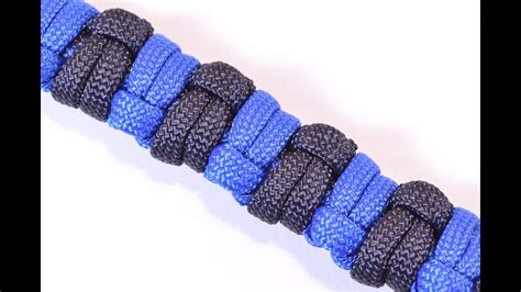 How to Make a Modified Half Hitch Paracord Survival Bracelet ...