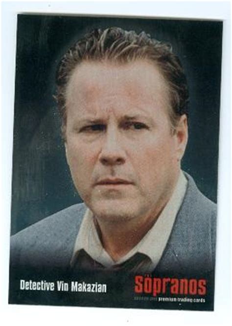 John Heard Vin Makazian Sopranos trading card 2005 Inkworks #18