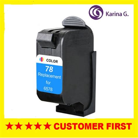 1x Compatible Ink Cartridge For HP 78 For HP78 Tri-Color Ink Cartridge hp78 For HP Deskjet 1280 ...