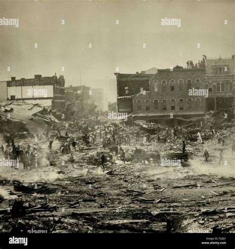 Johnstown, Pennsylvania after the flood, June 1, 1889 Stock Photo - Alamy