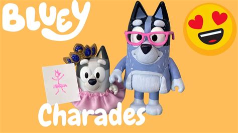 Bluey Charades Full Episode! Funny Stories for Kids | Bluey Pretend ...