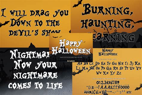 Happy Halloween Font | letterara | FontSpace