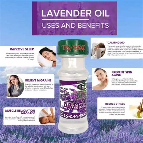 LAVENDER OIL (anxiety , insomia , stress) | Lazada PH