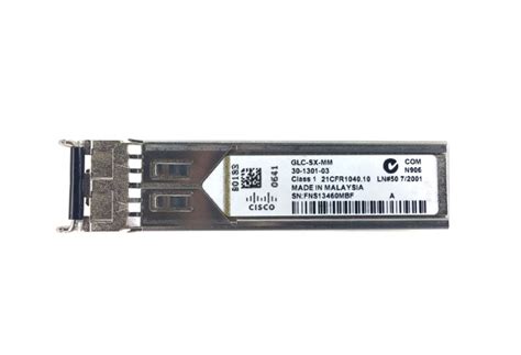 Cisco GLC-SX-MM 1000 Base-SX SFP Multimode Fiber Module