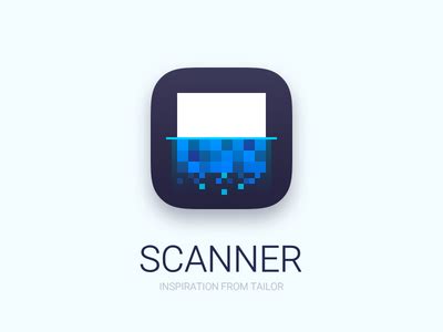 Scanner | Mobile app icon, App icon design, App icon