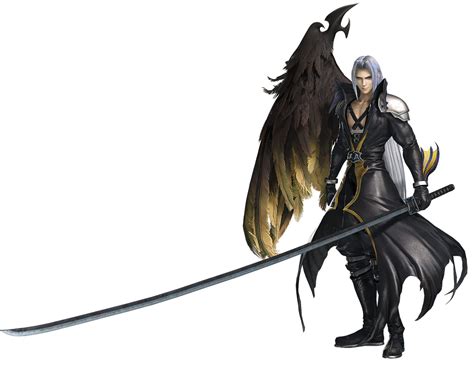 Sephiroth, One-Winged Angel III Outfit - Characters & Art - Dissidia Final Fantasy NT