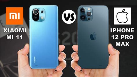 Xiaomi Mi 11 vs iPhone 12 Pro Max - YouTube