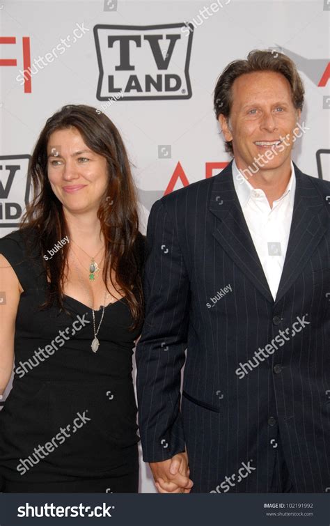 Steven Weber And Wife Juliette Hohnen At The The Afi Life Achievement Award Honoring Mike ...