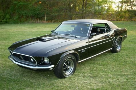 Raven Black 1969 Ford Mustang Grande Hardtop - MustangAttitude.com ...