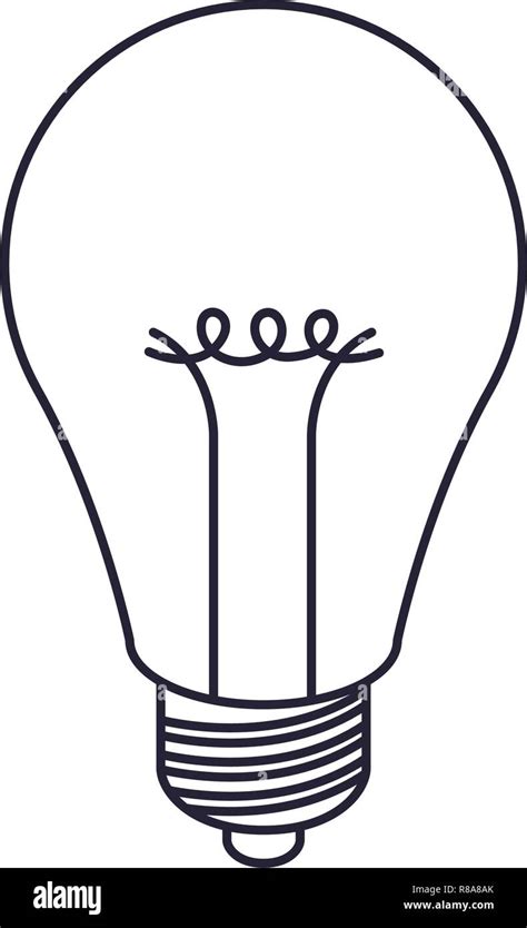 light bulb off isolated icon Stock Vector Image & Art - Alamy