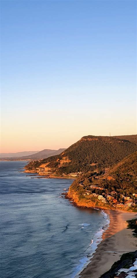 Sea Cliff Bridge at sunrise : r/sydney