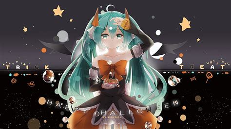 HD wallpaper: Vocaloid, anime girls, Halloween, twintails, Hatsune Miku | Wallpaper Flare