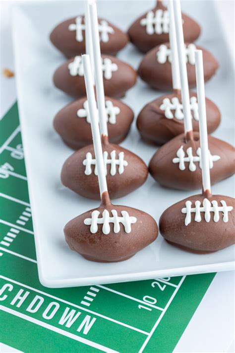 Football Cake Pops - Recipe Boy