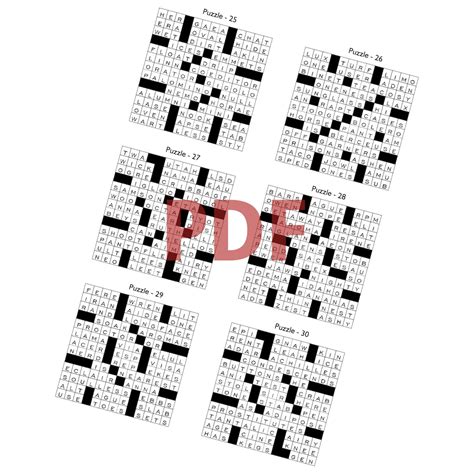 Printable Codeword Puzzles