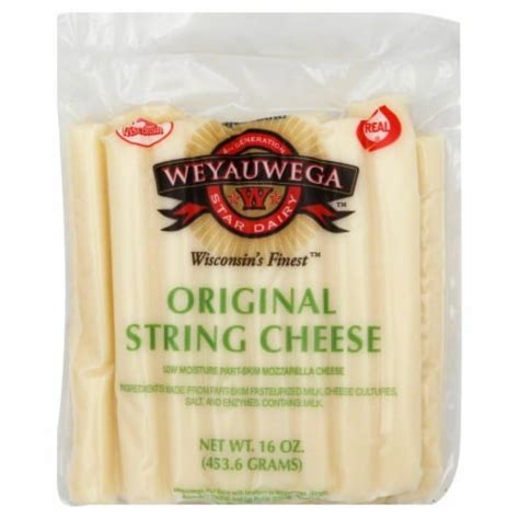 Weyauwega™ Original String Cheese, 16 ct / 1 oz each - Kroger