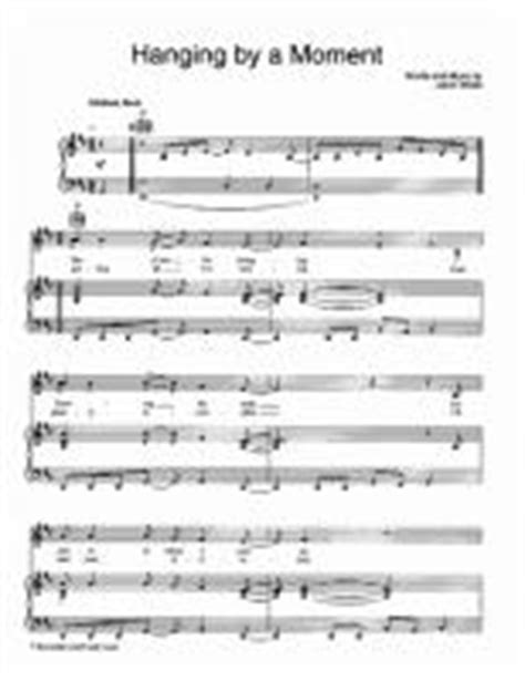 Lifehouse - Hanging By A Moment - Free Downloadable Sheet Music