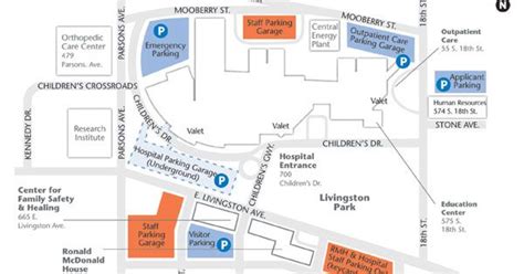 Royal Columbian Hospital Parking Map