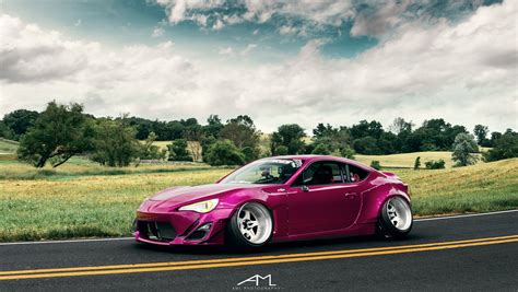 Hate It or Love It: Stanced Toyota 86 Grabs Attention with Pink Exterior Paint — CARiD.com Gallery