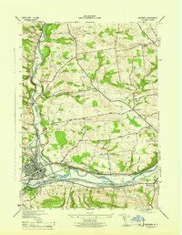 1945 Map of Herkimer, Herkimer County, NY — High-Res | Pastmaps