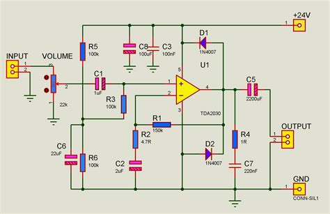 Tda2030 Amplifier Circuit Diagram | My XXX Hot Girl