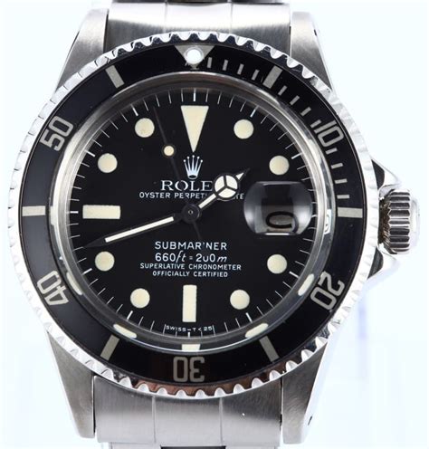 Rolex Reference 1680 Vintage Submariner at Bob's Watches